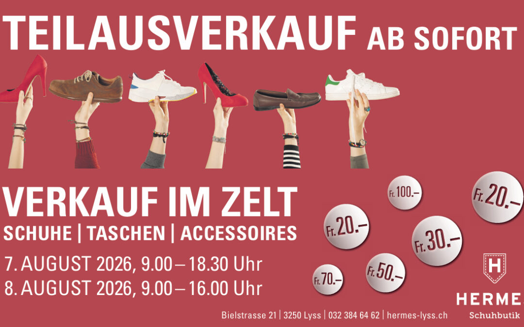 Unser Teilausverkauf hat gestartet 😍